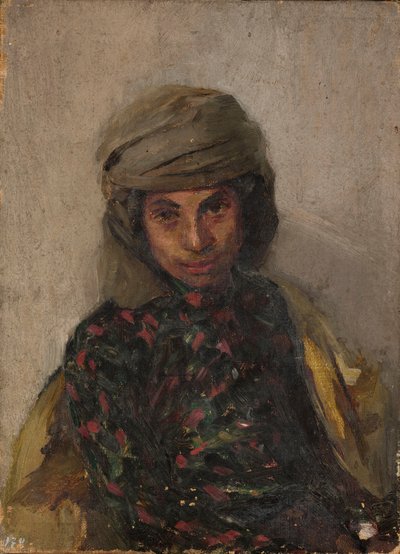 Porträt einer Jüdin. Von der Reise auf die Krim von Jan Ciągliński