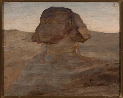 Die Sphinx am Abend. Von einer Reise nach Ägypten von Jan Ciągliński