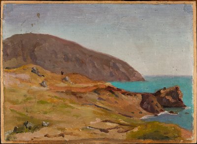 Blick auf das Meer. Von der Reise auf die Krim von Jan Ciągliński