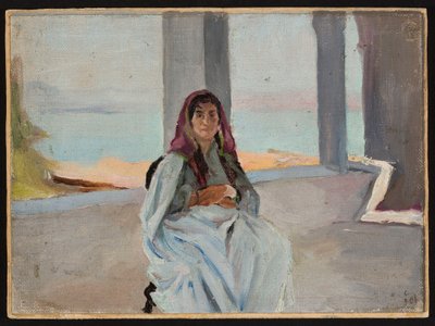 Jüdin aus Tiberias. Aus der Reise nach Palästina von Jan Ciągliński