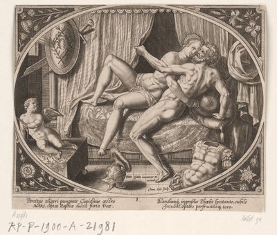 Ehebruch von Venus und Mars von Jan Collaert (II)
