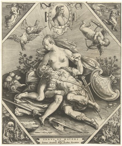 Venus und Mars von Jan Collaert (II)