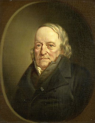 Porträt von Johannes Kinker von Jan Cornelis van Rossum