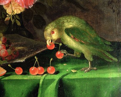 Stillleben mit Früchten und Blumen (Detail) von Jan Davidsz de Heem