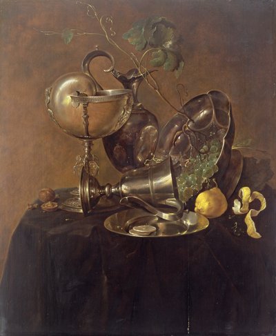 Stillleben mit einer Nautilus-Tasse, 1632 von Jan Davidsz de Heem