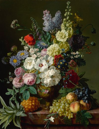 Stillleben mit Blumen in einer Vase von Jan Frans van Dael