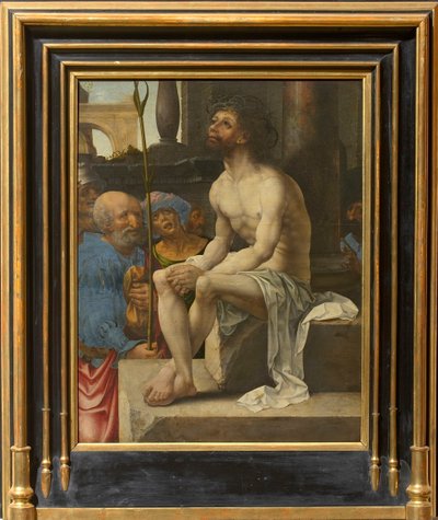 Die Verspottung Christi, 1527 von Jan Gossaert