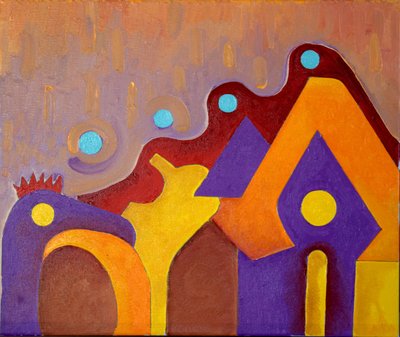 Ein völlig unbekanntes Tier versucht, das Haus zu betreten, 2009 von Jan Groneberg