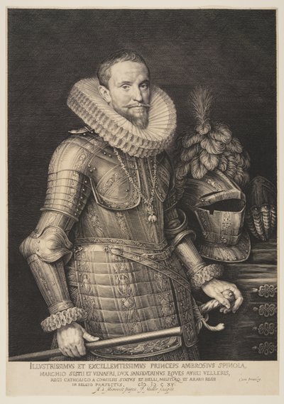Ambrogio Spinola, Kommandant der spanischen Armeen in den Niederlanden von Jan Harmensz. Muller