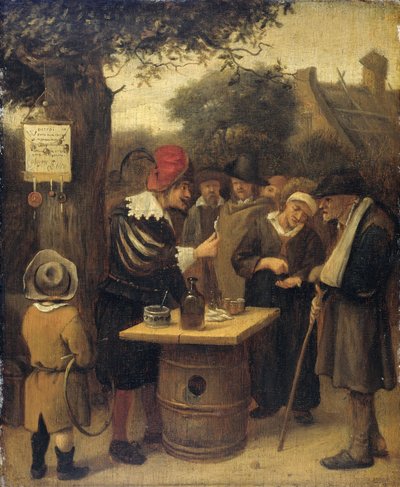 Der Quacksalber von Jan Havicksz. Steen