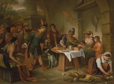 Manius Curius Dentatus und die samnitischen Gesandten von Jan Havickszoon Steen