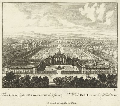 Ansicht des Palastes Het Loo, 1694-97 von Jan I van Call