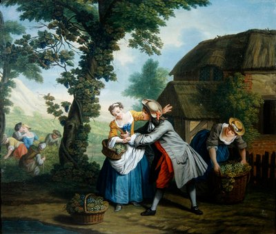 Die vier Jahreszeiten: Herbst von Jan Josef the Elder Horemans