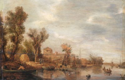 Flussansicht von Jan Josephsz van Goyen