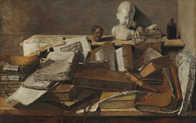 Bücherstillleben von Jan Lievens