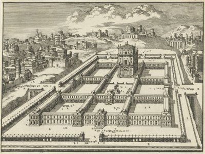 Tempel von Salomon, Jerusalem (Variante B) von Jan Luyken