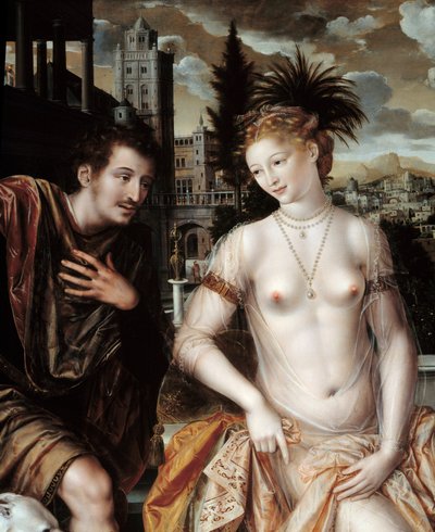 David und Bathseba von Jan Massys or Metsys
