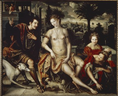 David und Bathseba von Jan Massys or Metsys