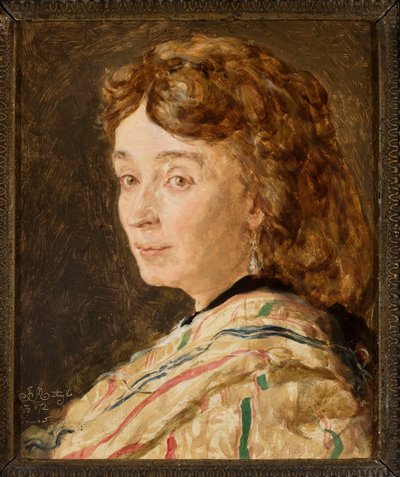Porträt von Ludwika Gropplerowa von Jan Matejko