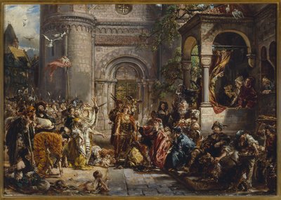 Empfang der Juden. R.P. 1096 von Jan Matejko