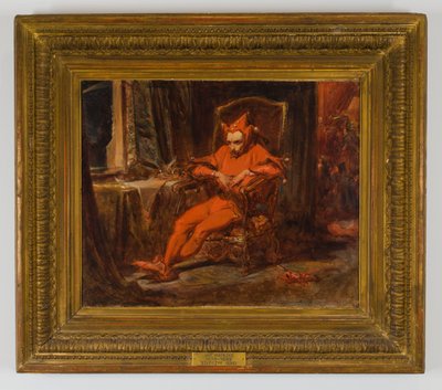 Skizze zu "Stańczyk" von Jan Matejko