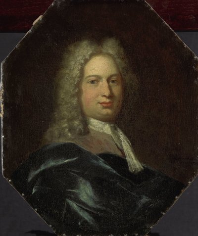 Porträt von Isaac Verburg, Rektor der Lateinschule in Amsterdam von Jan Maurits Quinkhard