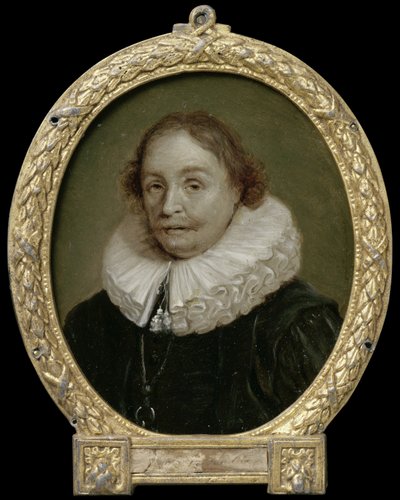 Porträt von Pierius Winsemius, Professor für Rhetorik und Geschichte in Franeker von Jan Maurits Quinkhard