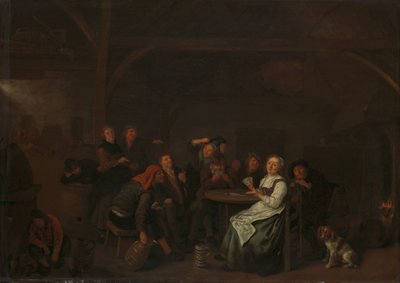 Kartenspielbetrug von Jan Miense Molenaer