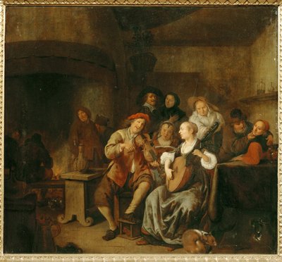 Bauern machen Musik von Jan Miense Molenaer
