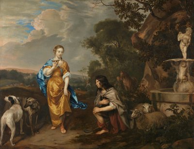 Doppelporträt eines jungen Paares als Granida und Daiphilo von Jan Mijtens