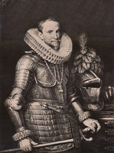 Ambrogio Spinola, genuesischer Soldat im Dienst Spaniens, Mitte bis Ende des 17. Jahrhunderts, 1894 von Jan Muller