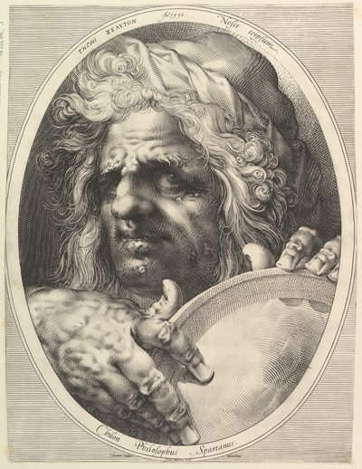 Chilon, Gesetzgeber und Philosoph von Sparta, ca. 1615 von Jan Muller