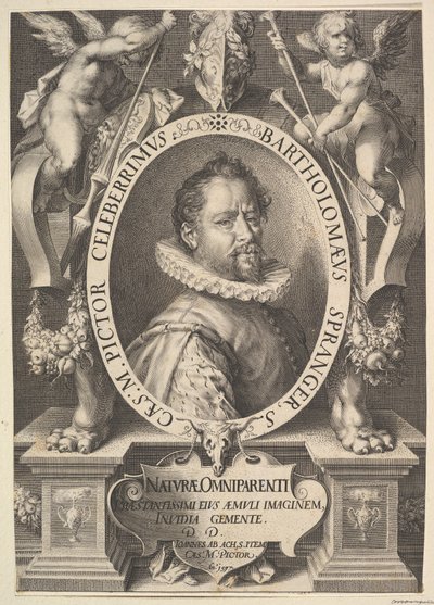 Porträt von Bartholomeus Spranger, ca. 1616 von Jan Muller