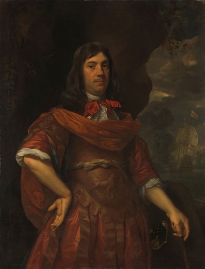 Porträt von Cornelis Tromp von Jan Mytens or Mijtens