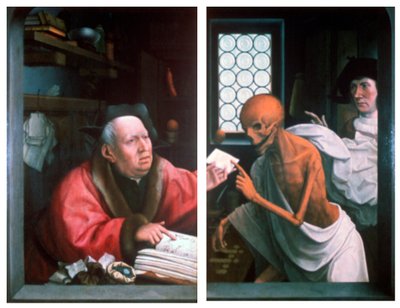 Die Ankunft des Todes, um 1485-1529 von Jan Provoost