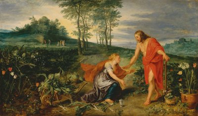 Christus erscheint Maria Magdalena am Ostermorgen (Noli me tangere), um 1626 von Jan & Rubens P.P. (1577 1640) Brueghel