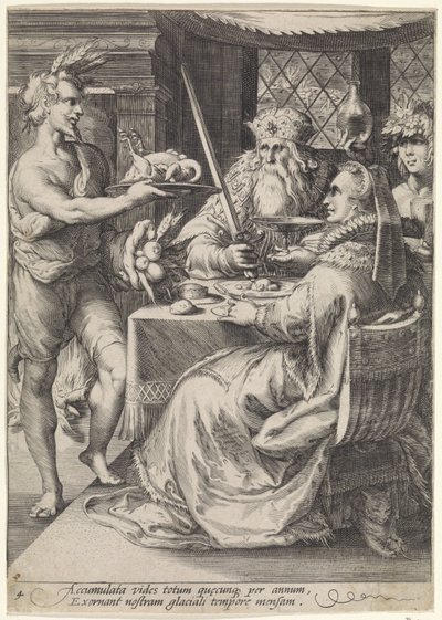 Winter von Jan Saenredam