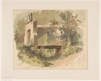 Ruine des Schlosses von Heemstede von Jan Striening