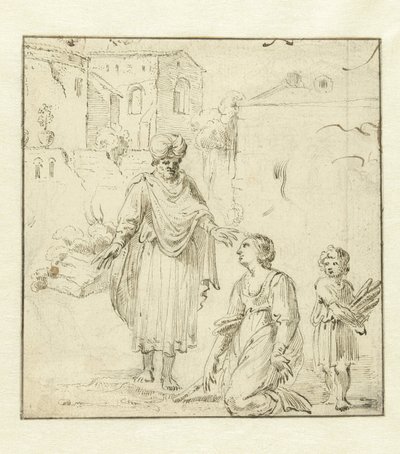 Elia und die Witwe von Zarpath von Jan Symonsz Pynas