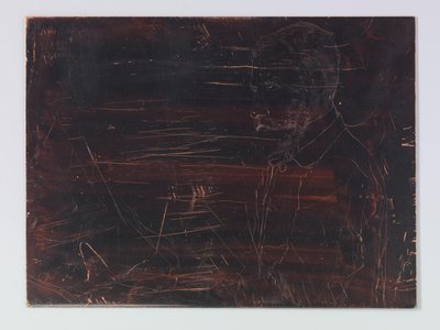 Porträt des Komponisten H. van den Berg von Jan Toorop