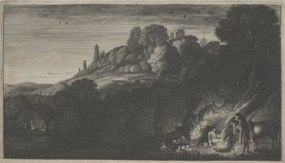 Die Flucht nach Ägypten von Jan Van de II Velde
