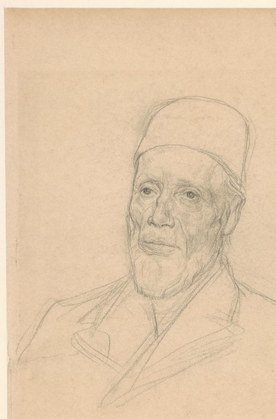 Porträt von Willem Nicolaas Dinger (?) von Jan Veth