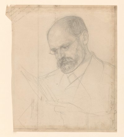 Porträt von Herrn K.J. Kautsky von Jan Veth