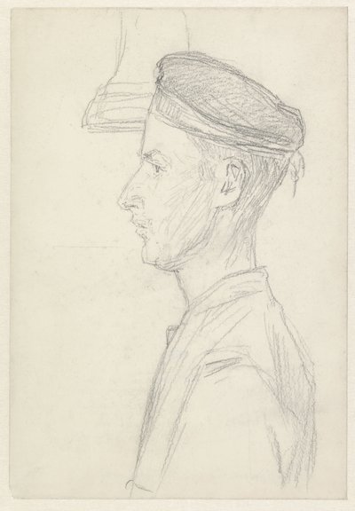 Ruderer an Bord der J.P. Coen von Jan Veth
