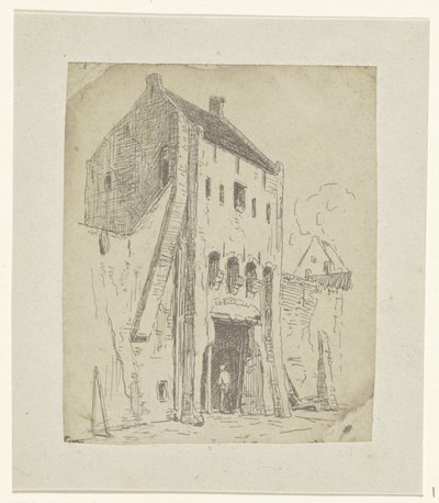 Steigerpoort in Leerdam von Jan Weissenbruch
