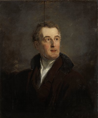 Porträtstudie von Arthur Wellesley, Herzog von Wellington von Jan Willem Pieneman