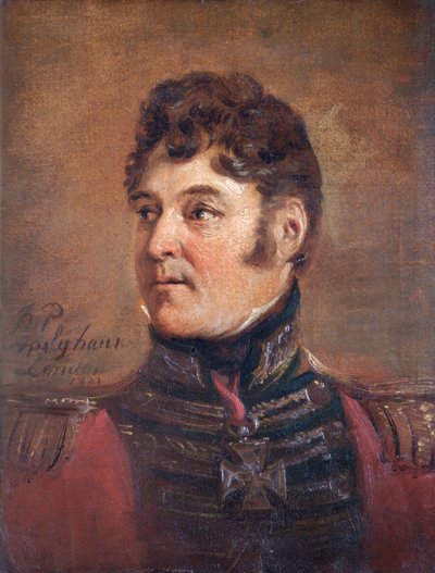 Porträt von General Sir Colin Halkett, britischer Soldat, 1821 von Jan Willem Pieneman
