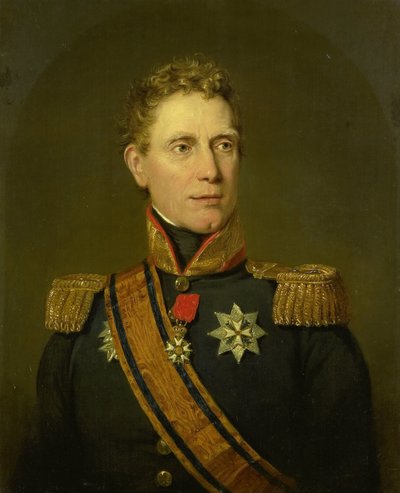 Porträt von Jonkheer Jan Willem Janssens, Gouverneur der Kapkolonie und Generalgouverneur der Niederländischen Ostindien von Jan Willem Pieneman