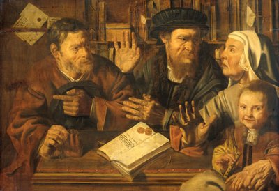 Büro des Notars von Jan Woutersz Stap
