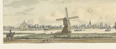 Ansicht von Tienhoven und dem Haus Herlaar von Jan de Beijer
